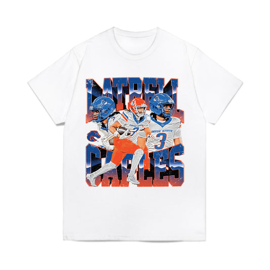 Boise State - NCAA Football : Latrell Caples - Collage Comfort Colors T-Shirt-0