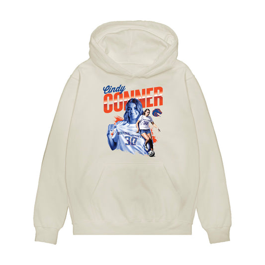 Boise State - NCAA Women's Soccer : Cindy Conner - Premium Hooded Sweatshirt-0