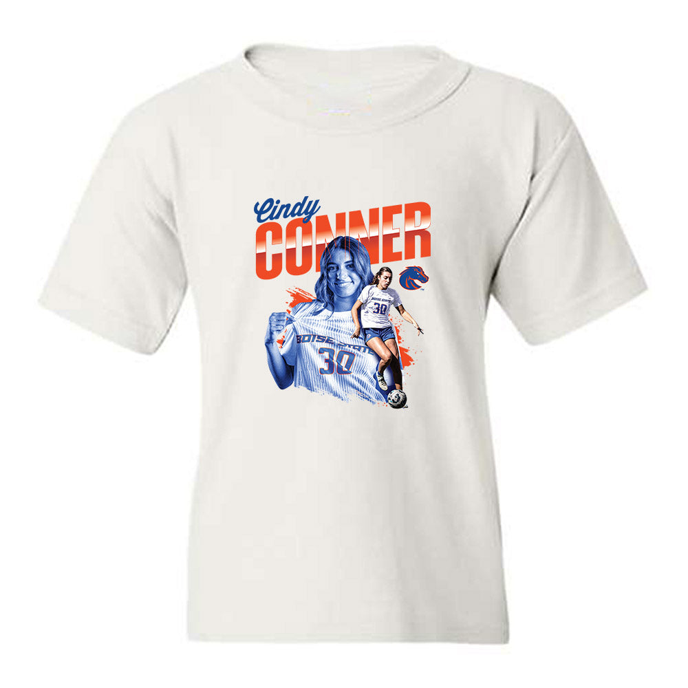 Boise State - NCAA Women's Soccer : Cindy Conner - Youth T-Shirt-0