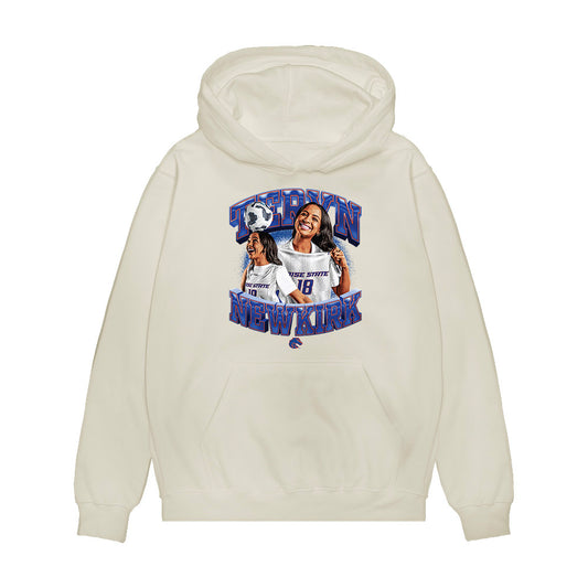 Boise State - NCAA Women's Soccer : Teryn Newkirk - Premium Hooded Sweatshirt-0