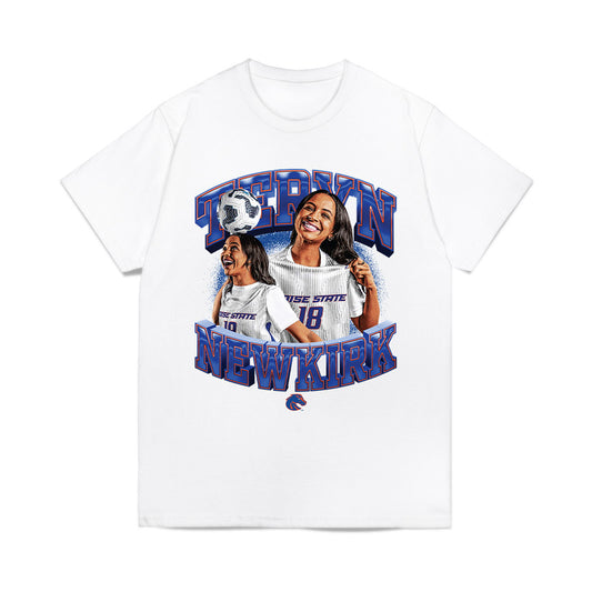 Boise State - NCAA Women's Soccer : Teryn Newkirk - Comfort Colors T-Shirt-0