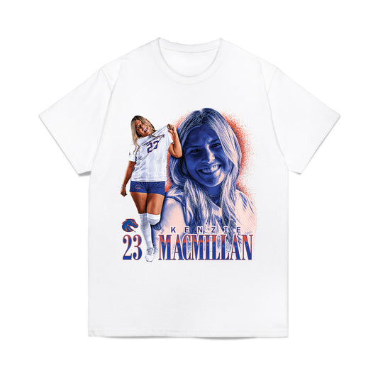 Boise State - NCAA Women's Soccer : Mackenzie MacMillan - Collage Comfort Colors T-Shirt-0