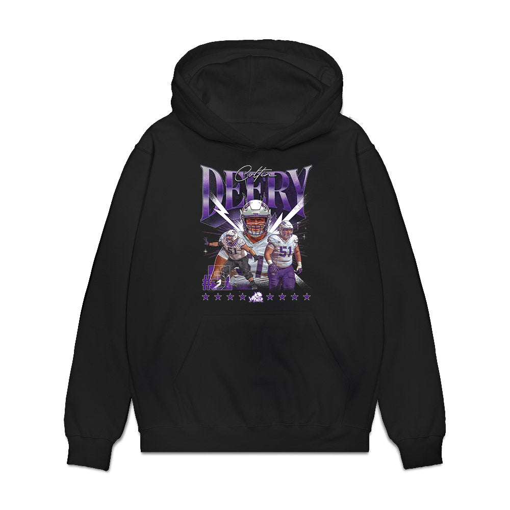 TCU - NCAA Football : Coltin Deery - Collage Premium Hooded Sweatshirt-0