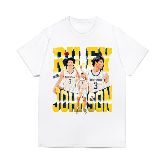 AU - NCAA Men's Basketball : Riley Johnson - Collage Comfort Colors T-Shirt-0