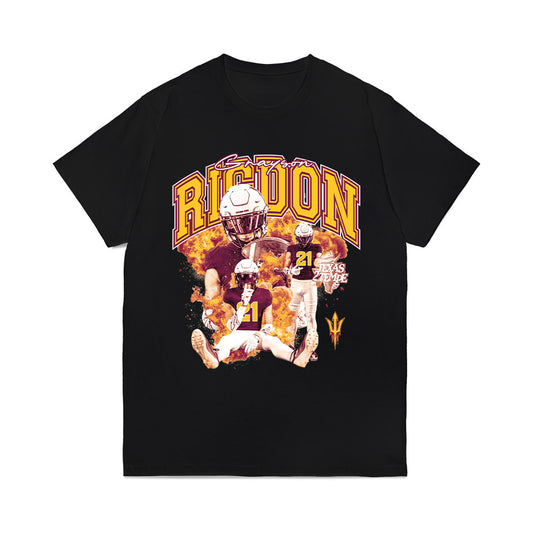 Arizona State - NCAA Football : Grayson Rigdon - Collage Comfort Colors T-Shirt-0