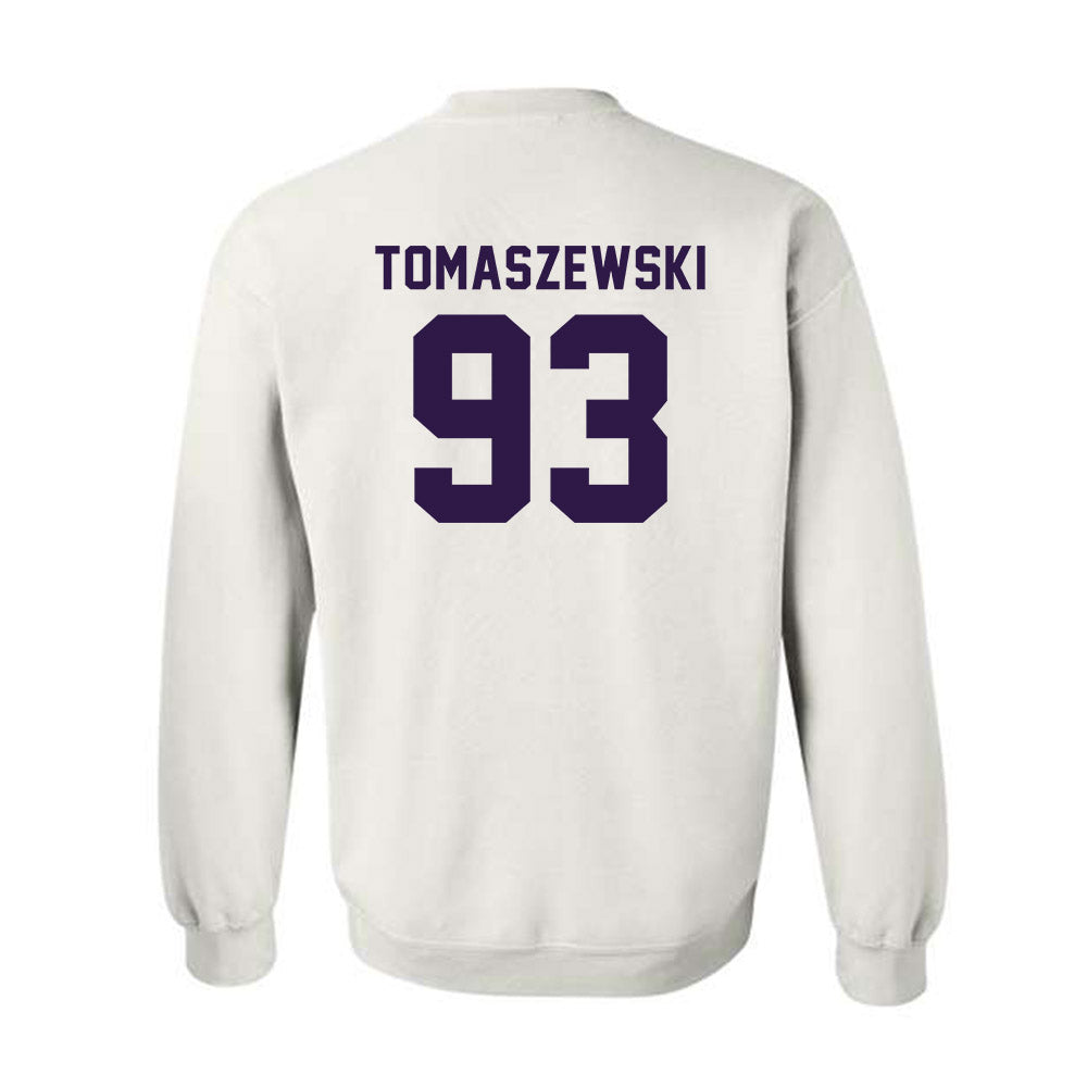 Kansas State - NCAA Football : Asher Tomaszewski - Classic Shersey Crewneck Sweatshirt-1