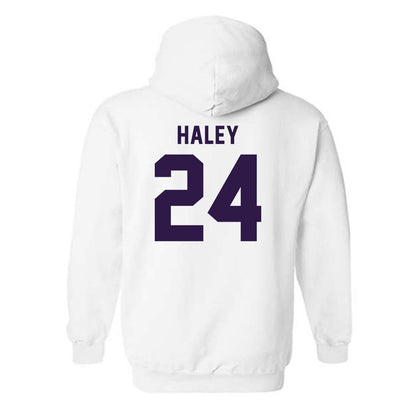 Kansas State - NCAA Baseball : Austin Haley - Classic Shersey Hooded Sweatshirt-1
