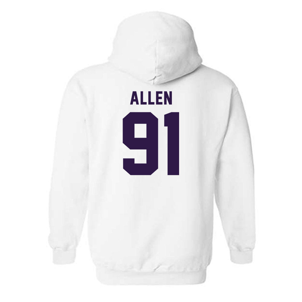 Kansas State - NCAA Football : Jordan Allen - Classic Shersey Hooded Sweatshirt-1