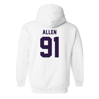 Kansas State - NCAA Football : Jordan Allen - Classic Shersey Hooded Sweatshirt-1