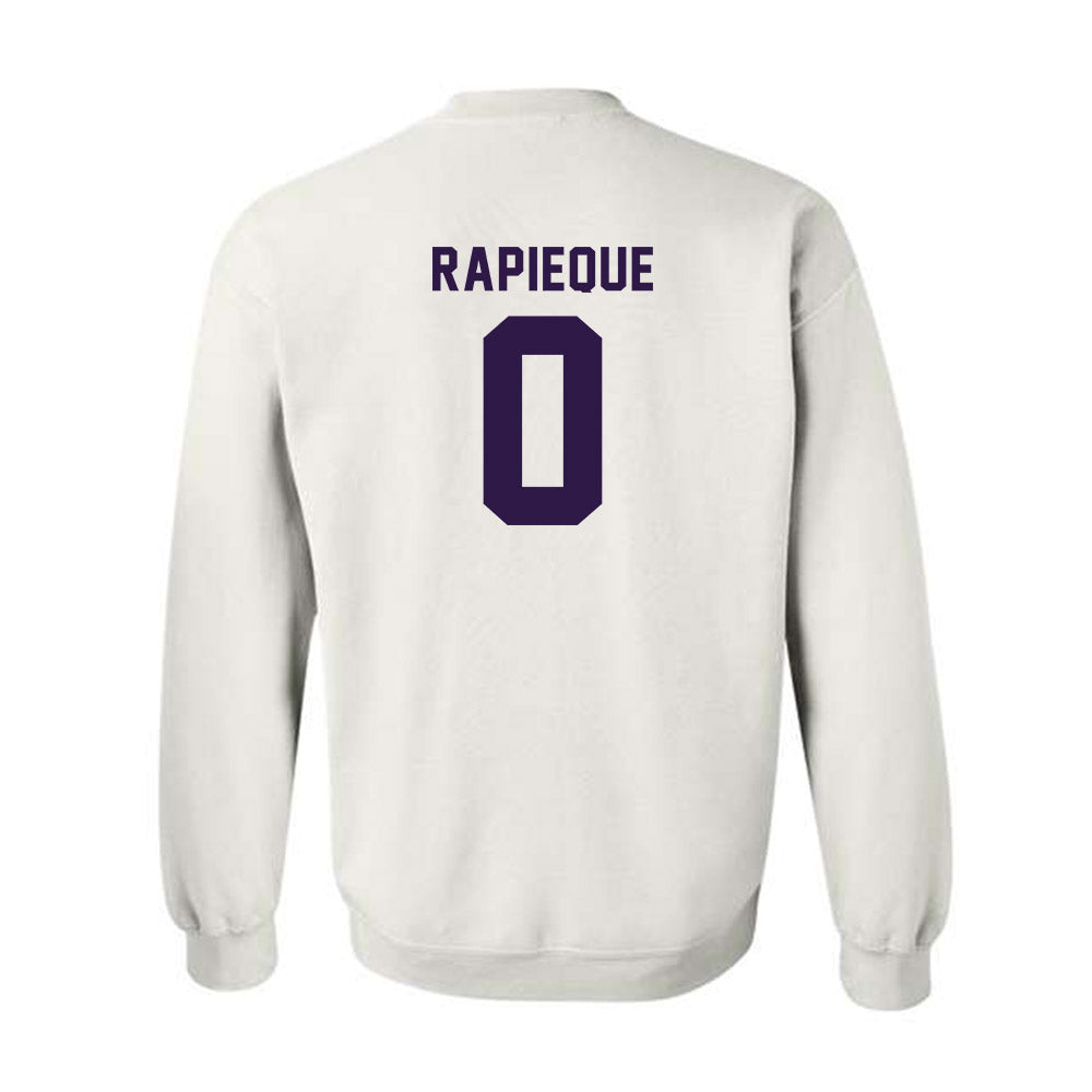 Kansas State - NCAA Men's Basketball : Elias Rapieque - Classic Shersey Crewneck Sweatshirt-1