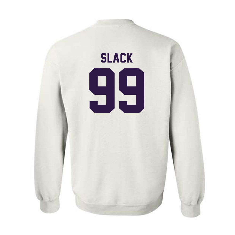 Kansas State - NCAA Baseball : JJ Slack - Classic Shersey Crewneck Sweatshirt-1
