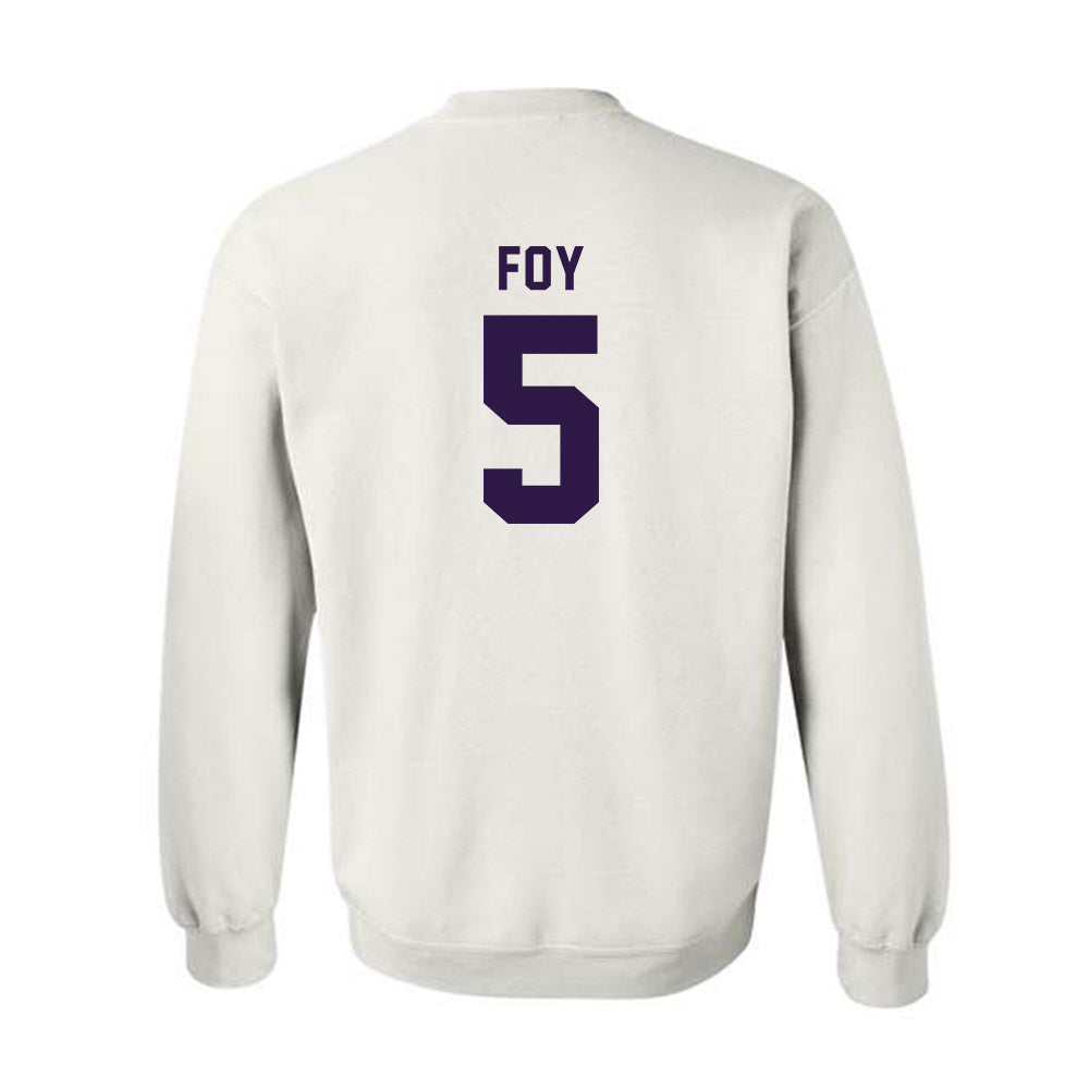 Kansas State - NCAA Women's Basketball : Aniya' Foy - Classic Shersey Crewneck Sweatshirt-1
