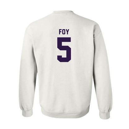Kansas State - NCAA Women's Basketball : Aniya' Foy - Classic Shersey Crewneck Sweatshirt-1
