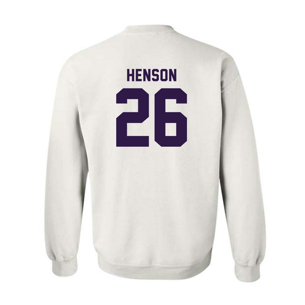 Kansas State - NCAA Baseball : Micah Henson - Classic Shersey Crewneck Sweatshirt-1