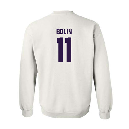 Kansas State - NCAA Baseball : Robby Bolin - Classic Shersey Crewneck Sweatshirt-1