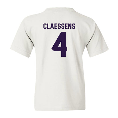 Kansas State - NCAA Women's Basketball : Nastja Claessens - Classic Shersey Youth T-Shirt-1