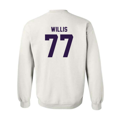 Kansas State - NCAA Baseball : Carver Willis - Classic Shersey Crewneck Sweatshirt-1