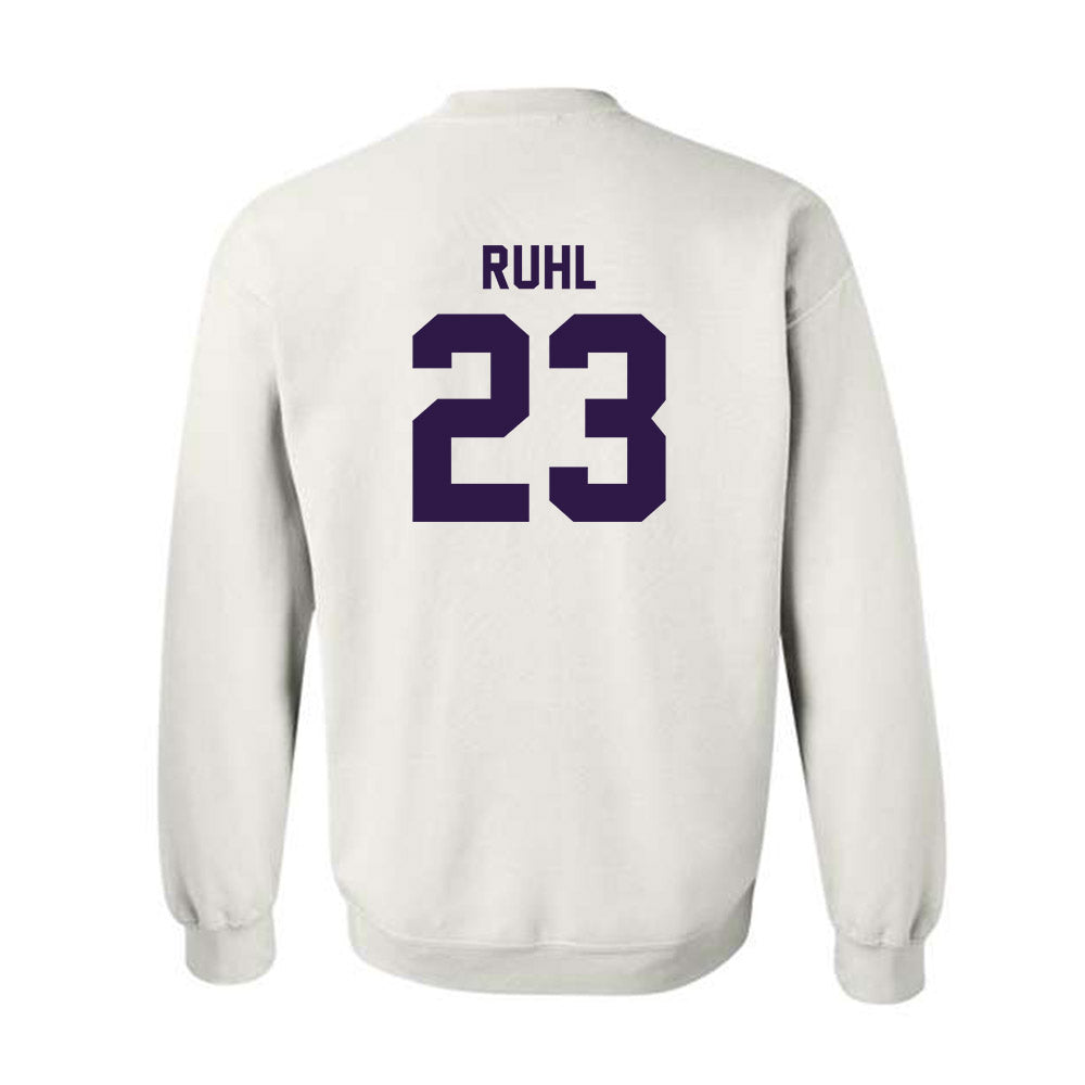 Kansas State - NCAA Baseball : Ty Ruhl - Classic Shersey Crewneck Sweatshirt-1