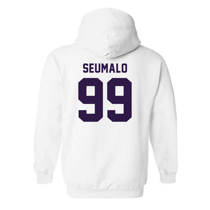 Kansas State - NCAA Football : Uso Seumalo - Classic Shersey Hooded Sweatshirt-1