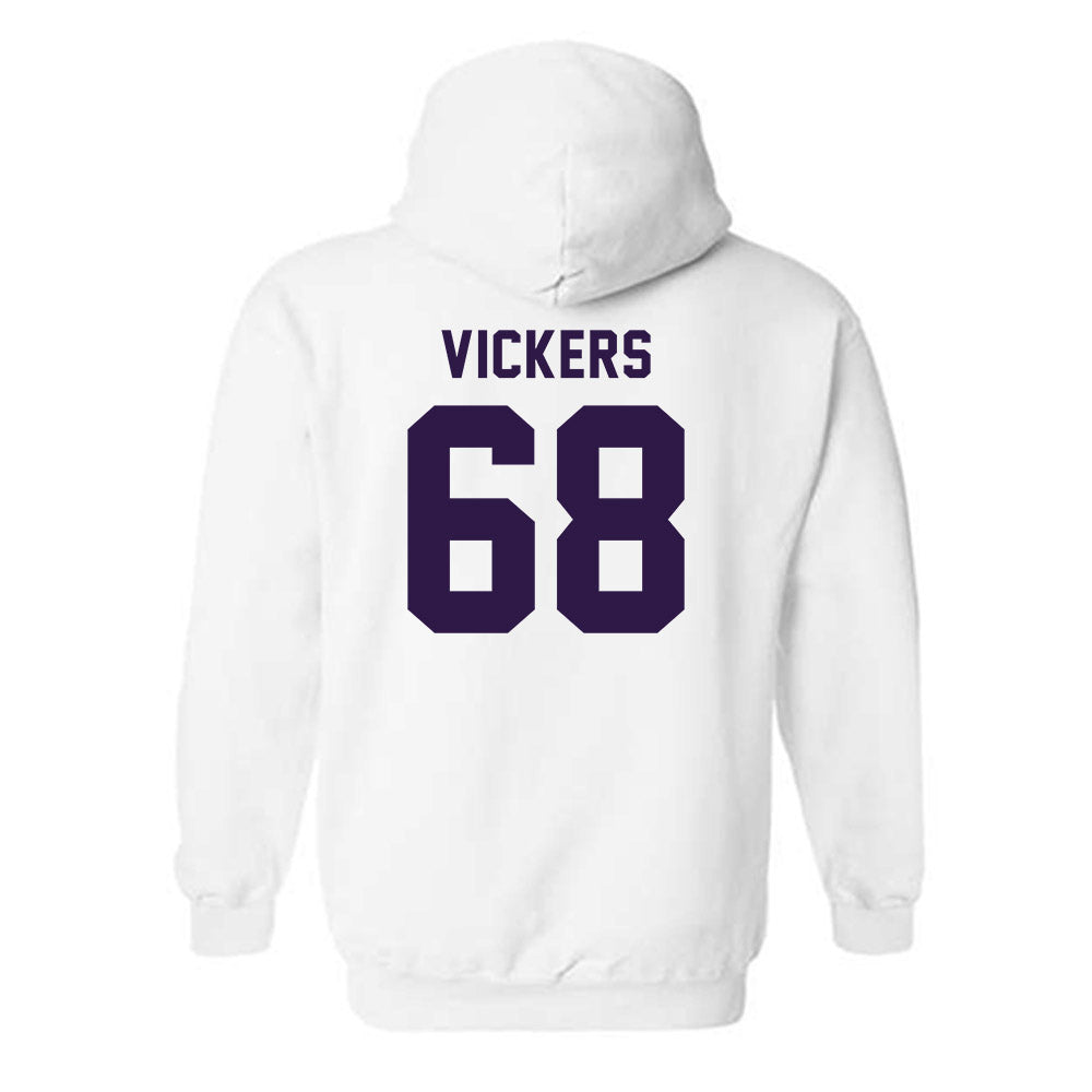 Kansas State - NCAA Football : Joe Vickers - Classic Shersey Hooded Sweatshirt-1