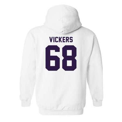Kansas State - NCAA Football : Joe Vickers - Classic Shersey Hooded Sweatshirt-1