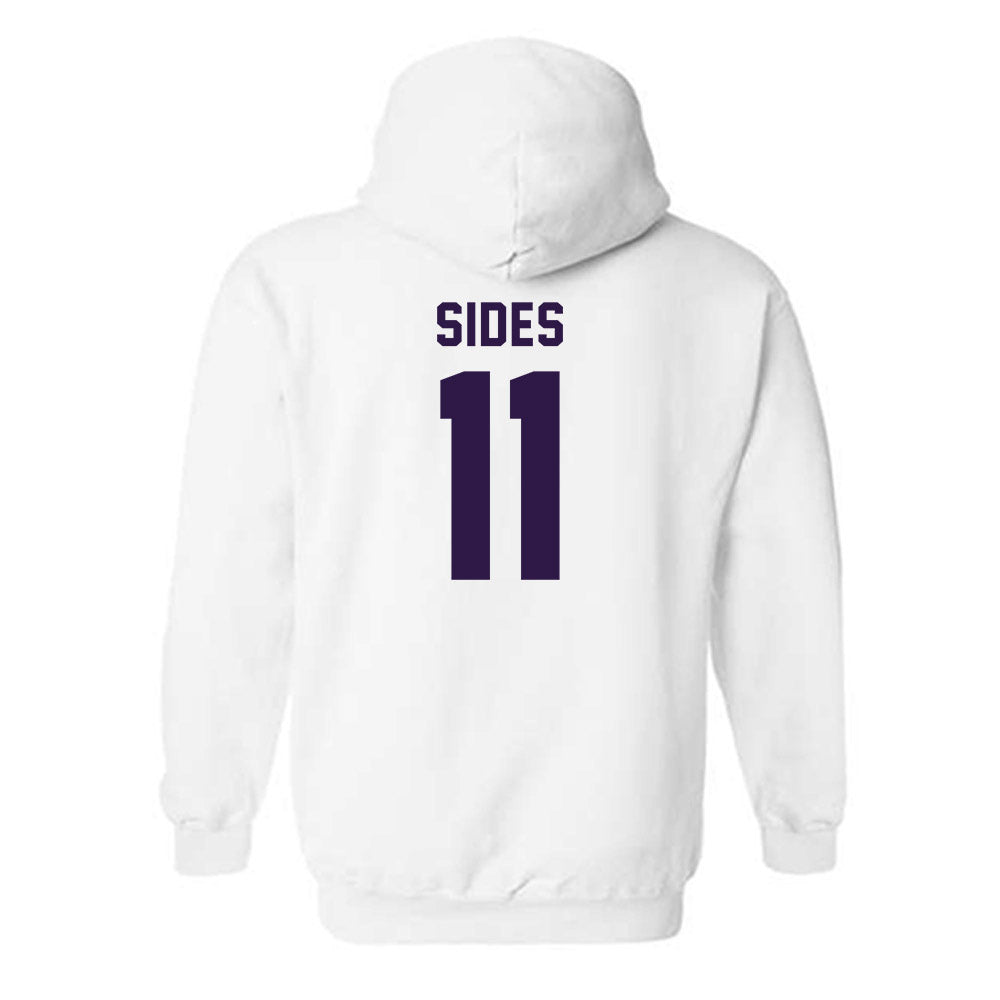 Kansas State - NCAA Women's Basketball : Taryn Sides - Classic Shersey Hooded Sweatshirt-1