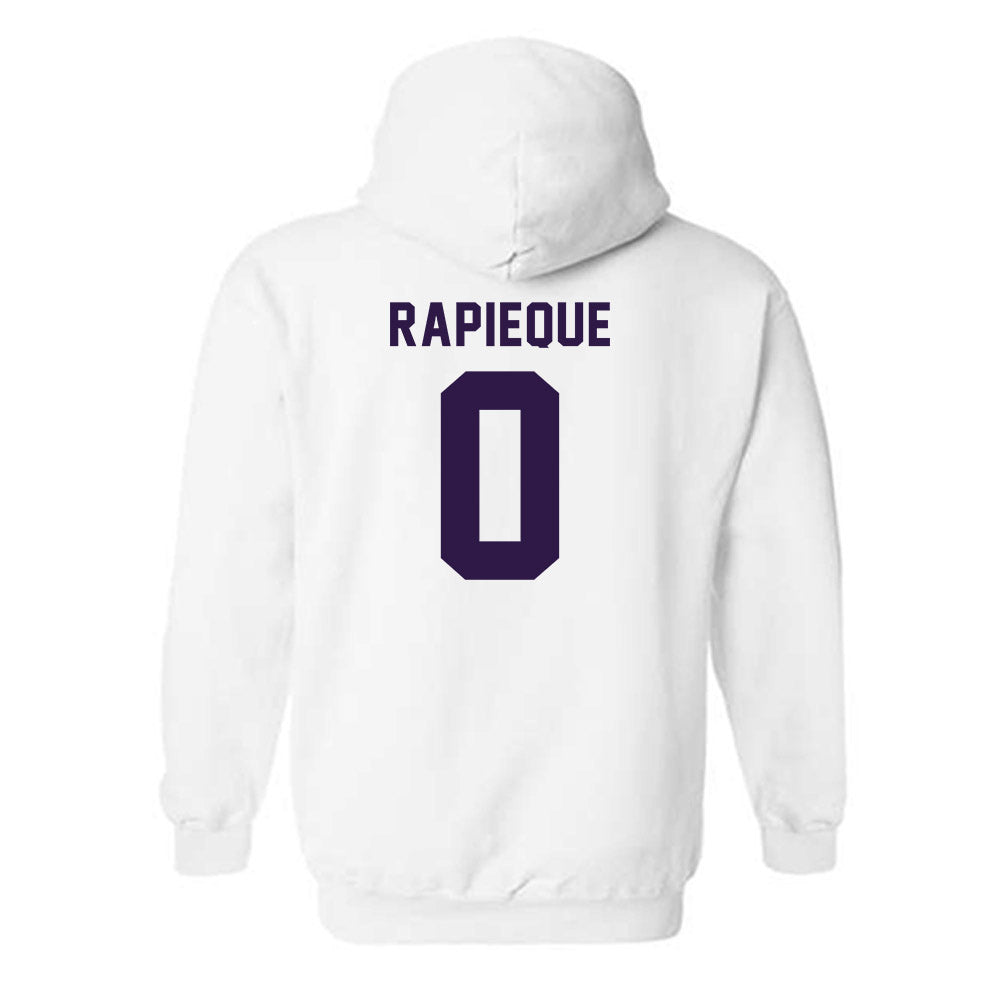 Kansas State - NCAA Men's Basketball : Elias Rapieque - Classic Shersey Hooded Sweatshirt-1