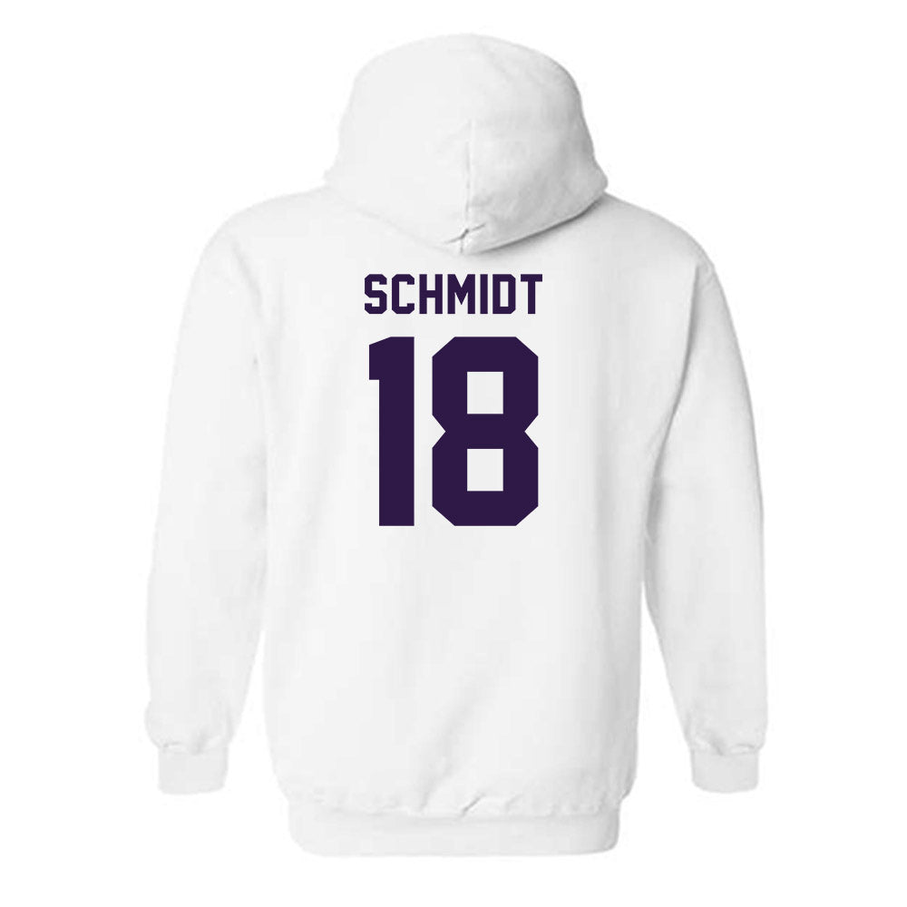 Kansas State - NCAA Women's Volleyball : Brenna Schmidt - Classic Shersey Hooded Sweatshirt-1