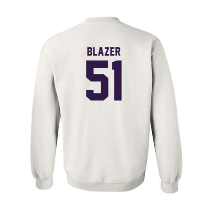 Kansas State - NCAA Baseball : Dylan Blazer - Classic Shersey Crewneck Sweatshirt-1