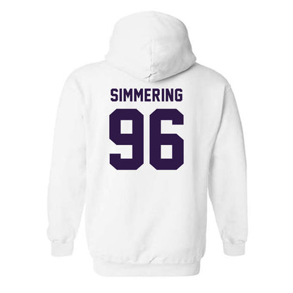 Kansas State - NCAA Football : Leyton Simmering - Classic Shersey Hooded Sweatshirt-1