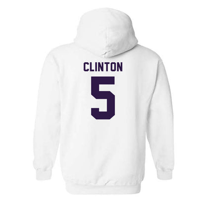 Kansas State - NCAA Women's Volleyball : Aniya Clinton - Classic Shersey Hooded Sweatshirt-1