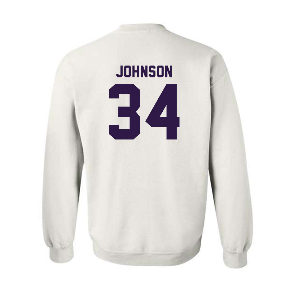 Kansas State - NCAA Men's Basketball : Nate Johnson - Classic Shersey Crewneck Sweatshirt-1