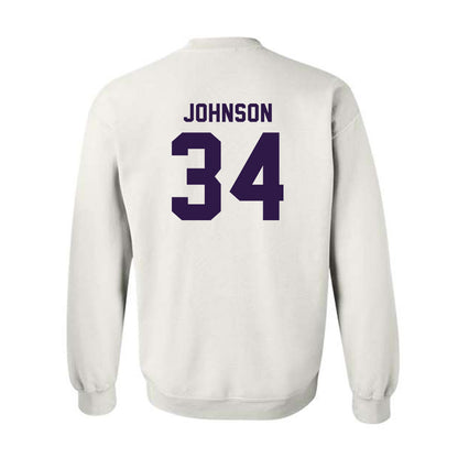 Kansas State - NCAA Men's Basketball : Nate Johnson - Classic Shersey Crewneck Sweatshirt-1