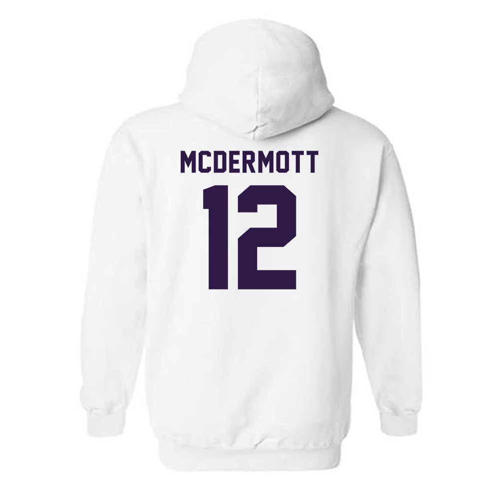 Kansas State - NCAA Women's Volleyball : Sydney McDermott - Classic Shersey Hooded Sweatshirt-1
