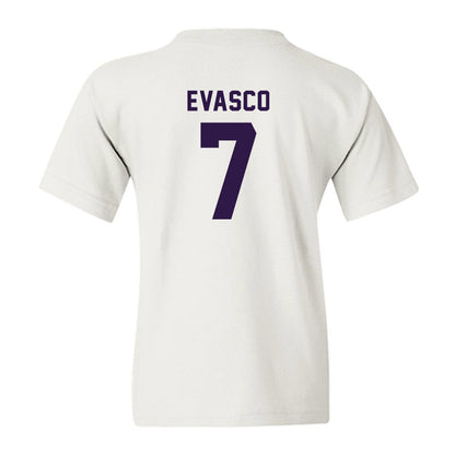 Kansas State - NCAA Baseball : Aj Evasco - Classic Shersey Youth T-Shirt-1