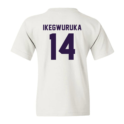 Kansas State - NCAA Men's Basketball : Mobi Ikegwuruka - Classic Shersey Youth T-Shirt-1