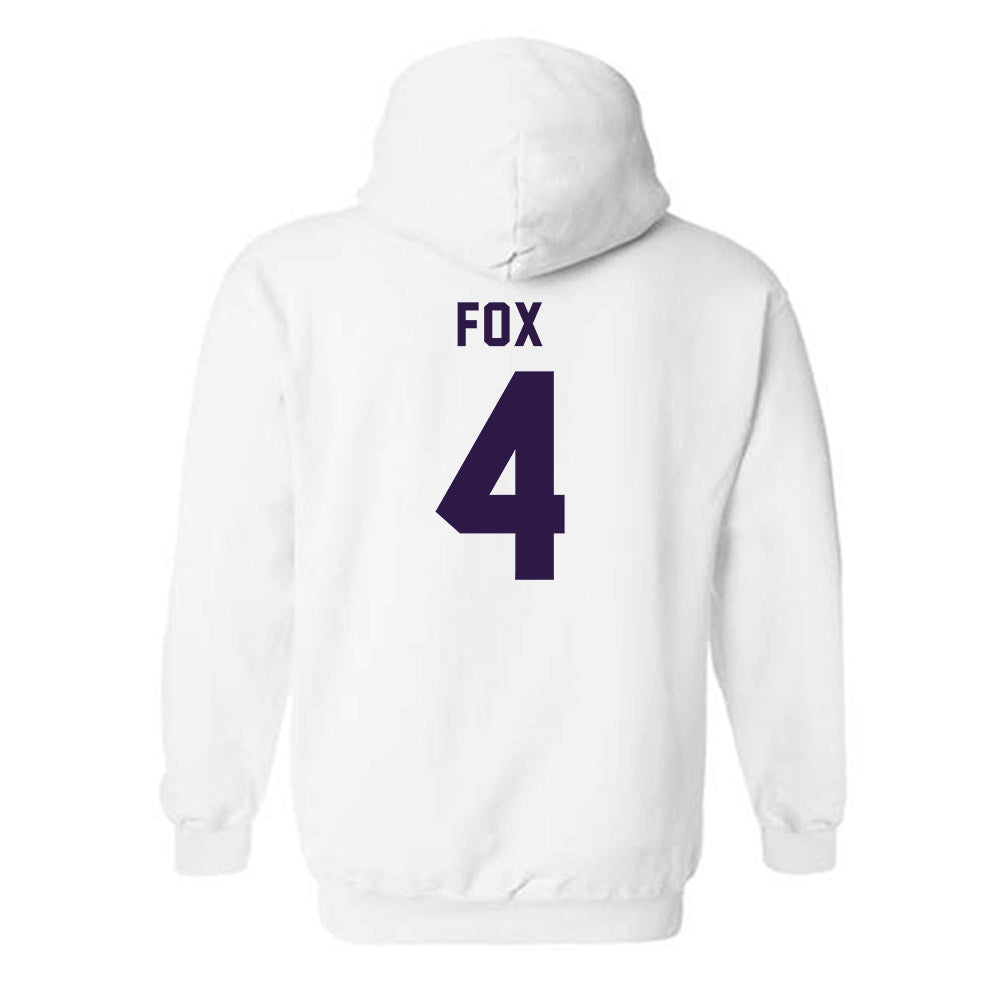 Kansas State - NCAA Women's Volleyball : Reagan Fox - Classic Shersey Hooded Sweatshirt-1