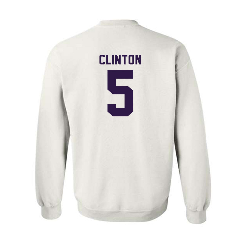 Kansas State - NCAA Women's Volleyball : Aniya Clinton - Classic Shersey Crewneck Sweatshirt-1