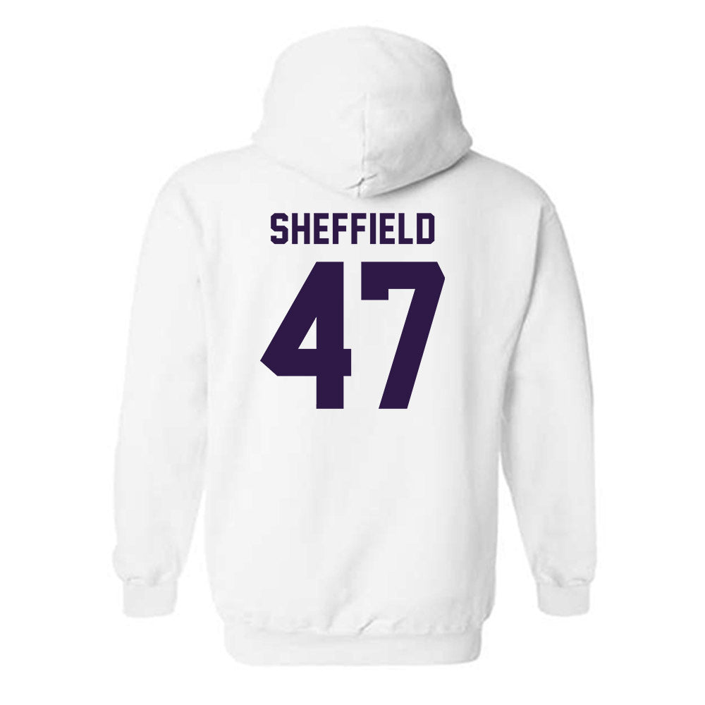 Kansas State - NCAA Baseball : Lincoln Sheffield - Classic Shersey Hooded Sweatshirt-1