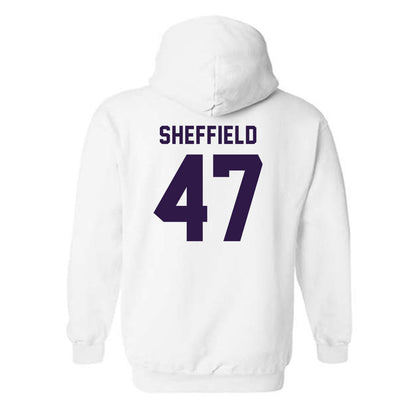 Kansas State - NCAA Baseball : Lincoln Sheffield - Classic Shersey Hooded Sweatshirt-1