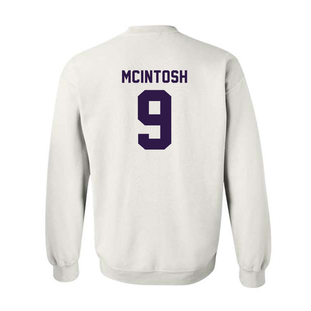 Kansas State - NCAA Football : Donovan McIntosh - Classic Shersey Crewneck Sweatshirt-1