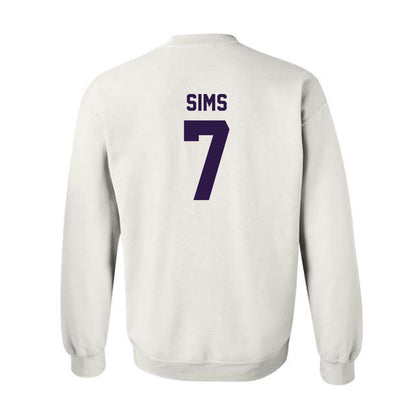 Kansas State - NCAA Women's Volleyball : Symone Sims - Classic Shersey Crewneck Sweatshirt-1