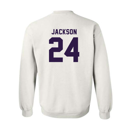 Kansas State - NCAA Football : Martel Jackson - Classic Shersey Crewneck Sweatshirt-1