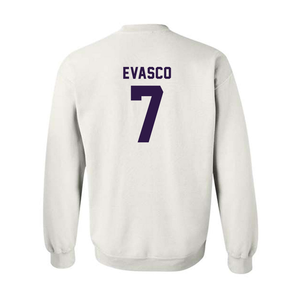 Kansas State - NCAA Baseball : Aj Evasco - Classic Shersey Crewneck Sweatshirt-1