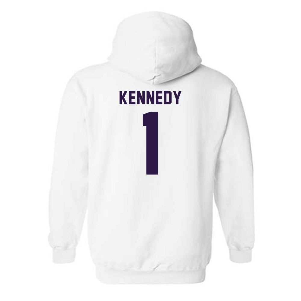 Kansas State - NCAA Baseball : Dee Kennedy - Classic Shersey Hooded Sweatshirt-1