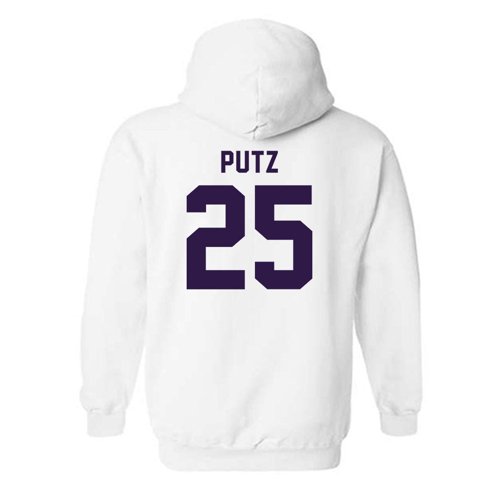 Kansas State - NCAA Baseball : Rohan Putz - Classic Shersey Hooded Sweatshirt-1