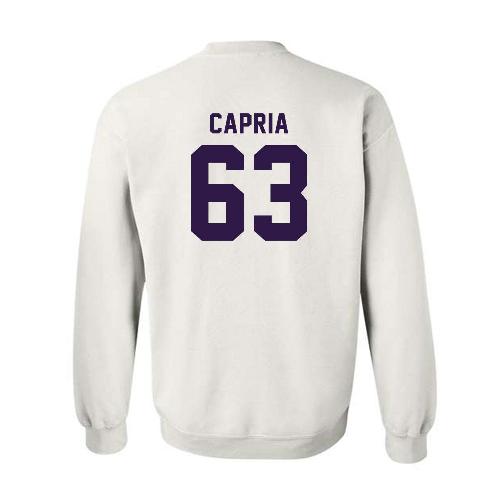 Kansas State - NCAA Football : Michael Capria - Classic Shersey Crewneck Sweatshirt-1