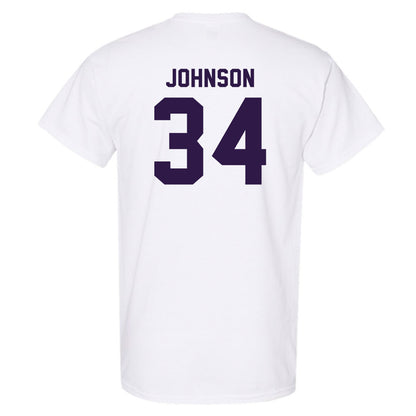 Kansas State - NCAA Men's Basketball : Nate Johnson - Classic Shersey T-Shirt-1