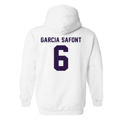 Kansas State - NCAA Women's Basketball : Gina Garcia Safont - Classic Shersey Hooded Sweatshirt-1