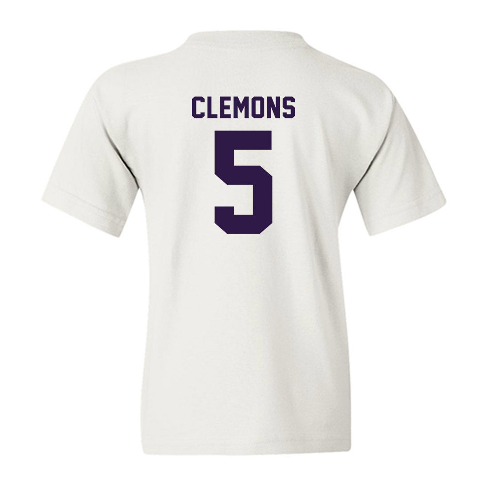 Kansas State - NCAA Football : Justice Clemons - Classic Shersey Youth T-Shirt-1